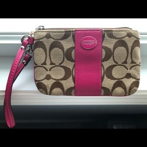 Coach wristlet